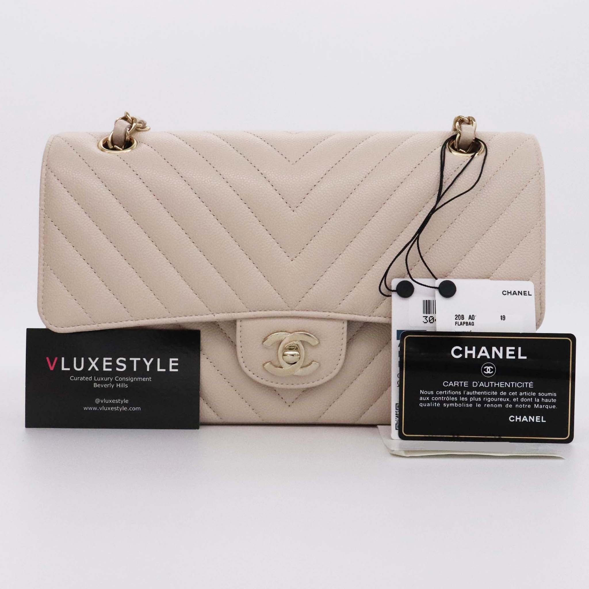 Chanel Chevron Classic Flap Bag  Bragmybag