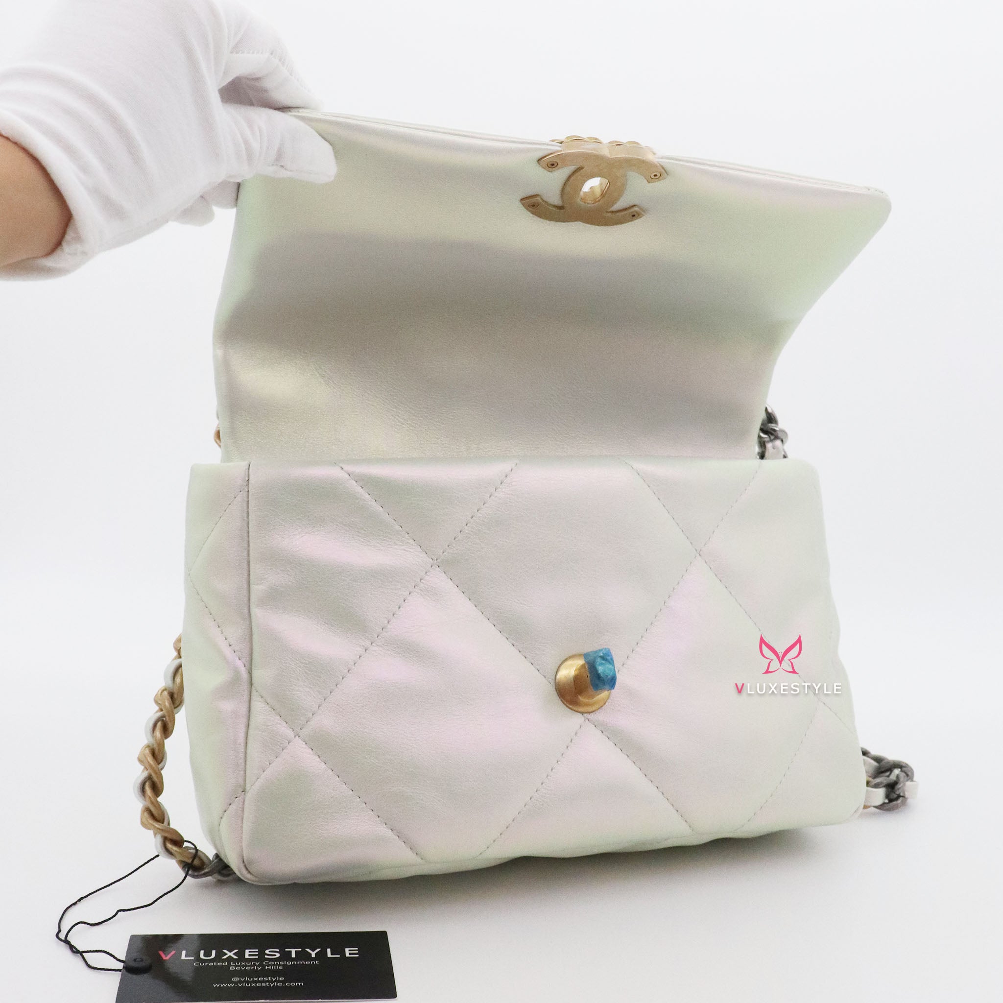 Jelly handbag Chanel White in Plastic - 27596864