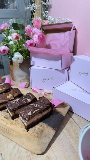 Strawberry Cheesecake Brownie