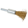 End Brushes with Crimped Brass Wire - 1/2" Diameter