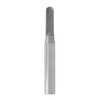 2" Solid Carbide Burs - 1/4" Shank, 3/16" x 5/8" Rounded End