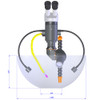 Sisma SWA Swivel Optical Attachment