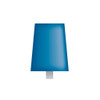 B91 Blue Mounted Stones 3mm Shank (Pkg of 24)