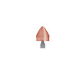 B43 Red Mounted Stones 3mm Shank (Pkg of 24)