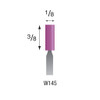 W145 Purple Mounted Stones 1/8" Shank (Pkg of 24)