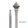 Jewelers Carbide Burs, 3/32" Shank - Bearing 16 (4.00mm)