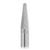 1-1/2" Solid Carbide Burs - 1/8" Shank, 1/8" x 11/32" Plain Cut