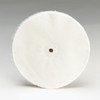 Loose White Muslin Buff - 3/8" Arbor Hole, 4" x 20 Ply