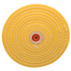 Yellow Razor-Edge 6" Muslin Buff