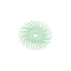 3M™ Radial Bristle Discs - 9/16" Light Green, 1 Micron (Pkg. of 12)