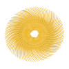 3M™ Radial Bristle Discs 3" (Pkg. of 40) - Yellow (80 grit)