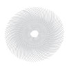3M™ Radial Bristle Discs 3" (Pkg. of 40) - White (120 grit)