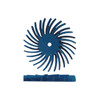 Dedeco® SUNBURST® Dual Radial Discs - 7/8" Blue, 400  grit (Pkg. of 48)