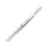 Dumont® Diamond Serrated Tip Tweezers - Stainless, Medium Point Locking