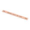 Gesswein® EDM Stones - 1/2" x 1/16" x 6", 400 Grit  (Pkg. of 12)