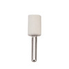 Mounted Felt Bobs, Cylinders - 1/4" Shank, 1108 Hard  (Pkg. of 12)