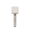 Mounted Felt Bobs, Cylinders - 1/4" Shank, 1110 Hard  (Pkg. of 12)