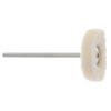 7/8" Soft Mounted Felt Wheel 1/8" Shank