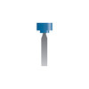 Blue Mounted Stones, 3mm Shank - W158, Box of 72