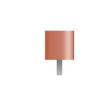 Red Mounted Stones, 1/8" Shank - W185, Box of 12