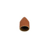 Abrasive Caps - Cone Top 3/8" x 5/8", 60 Grit (Pkg. of 50)