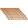 Gesswein® General Purpose Finishing Stone All-Grit Set of 8