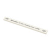 Gesswein® Premium White Stones - 1/2" x 1/4" x 6", 320 Grit  (Pkg. of 12)