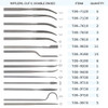 Swiss Diemaker and Diesinker Rifflers - Cut 0 Set