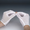 White Cotton Gloves - Small, Medium Weight, 1 dozen pairs