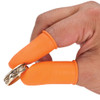 Latex Finger Cots, No-Slip Grip (Pkg. of 10) - Large