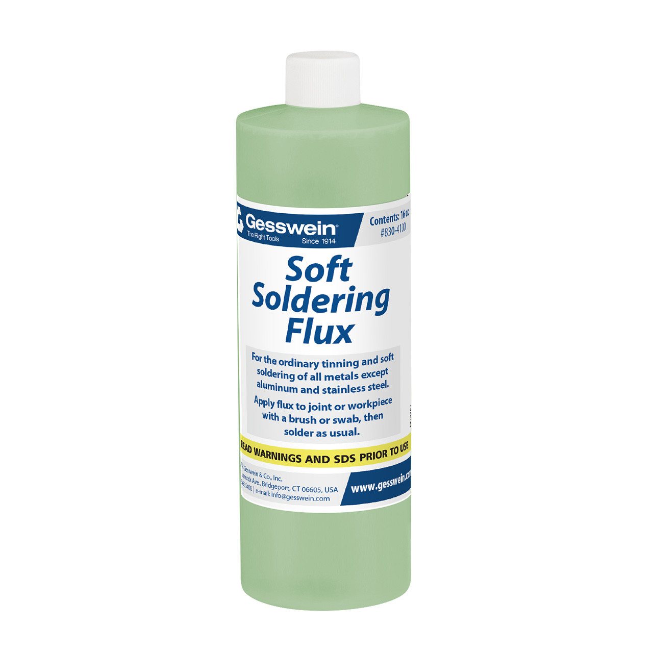 Gesswein® Soft Soldering Flux - 1 Pint