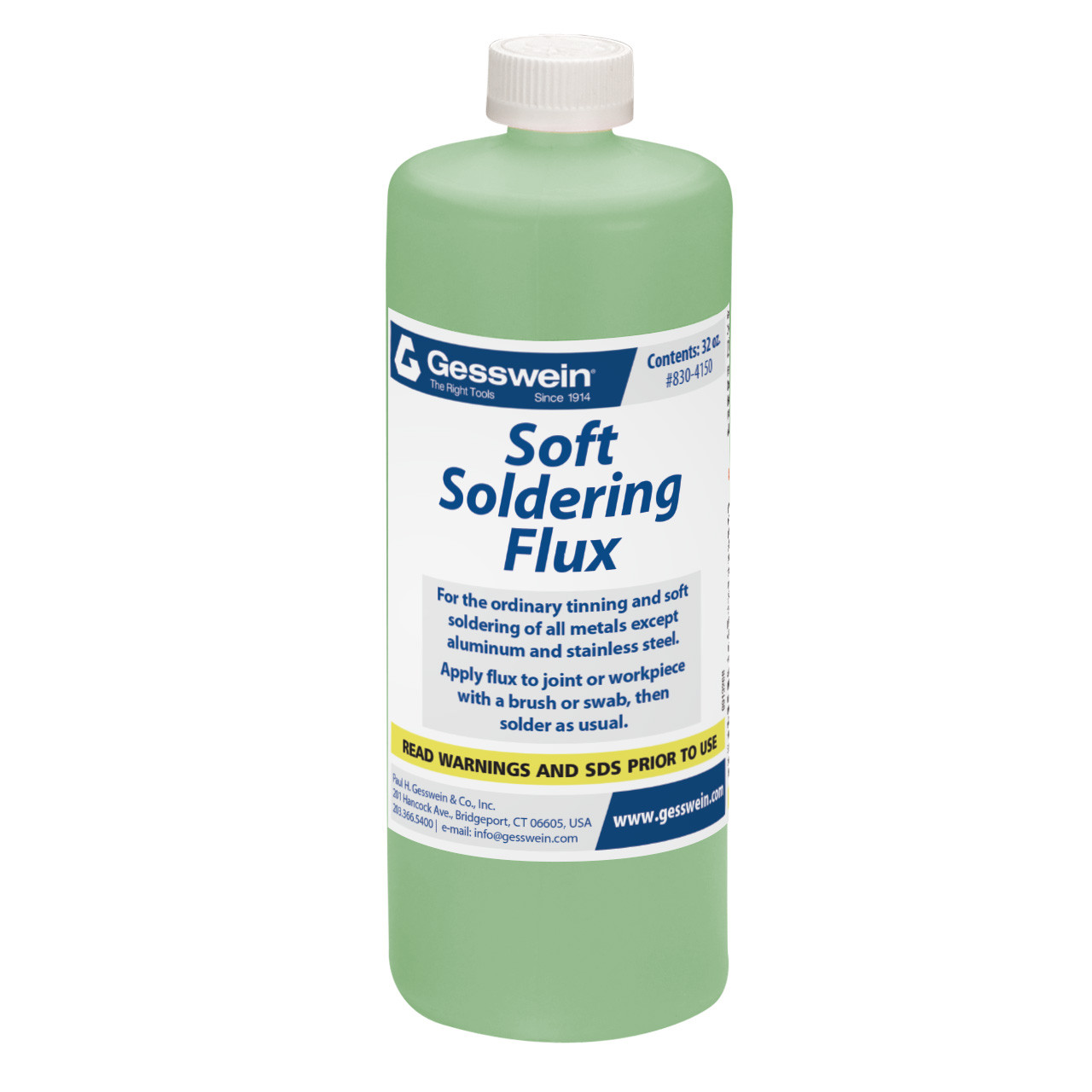 Gesswein® Soft Soldering Flux - 1 Quart