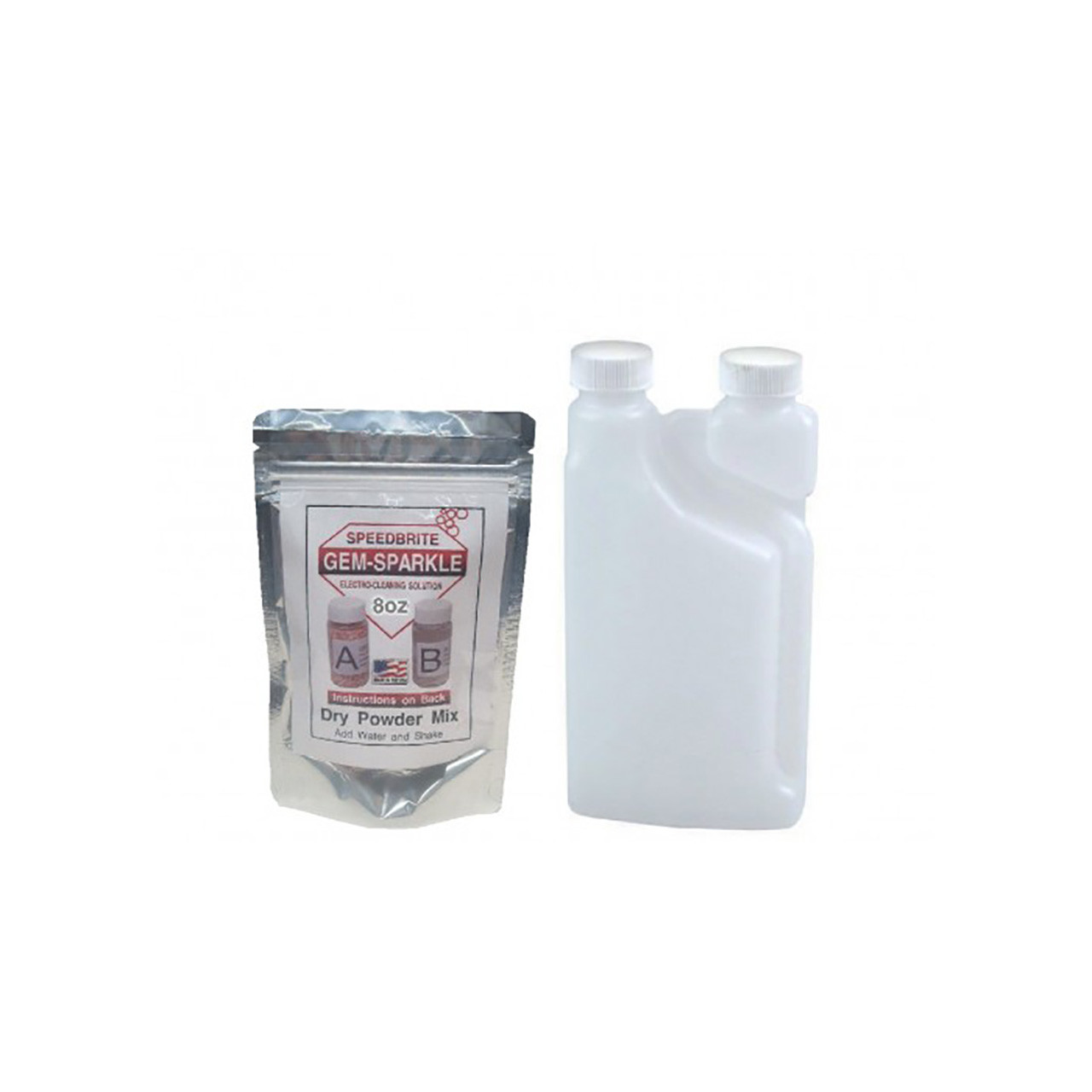 Gem Sparkle Powder Concentrate - 8 oz. with Dispensing Bottle