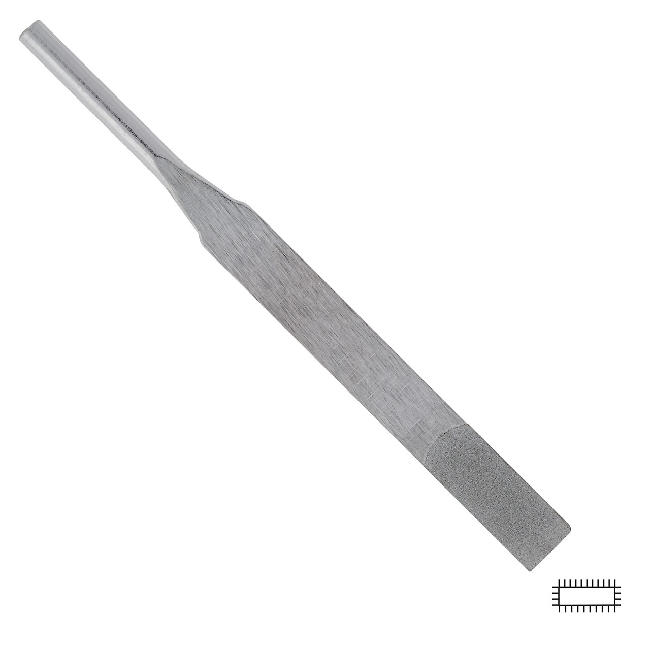 Gesswein® 6x72mm, 400 Grit, Tapered Diamond Poli File