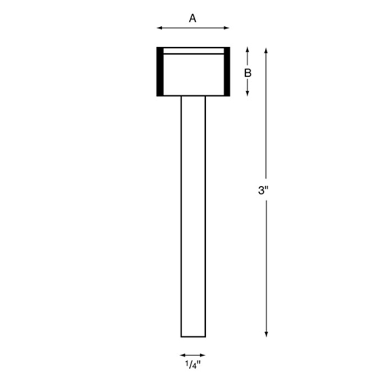 CBN Pins, "BX" Series - BX-250/4