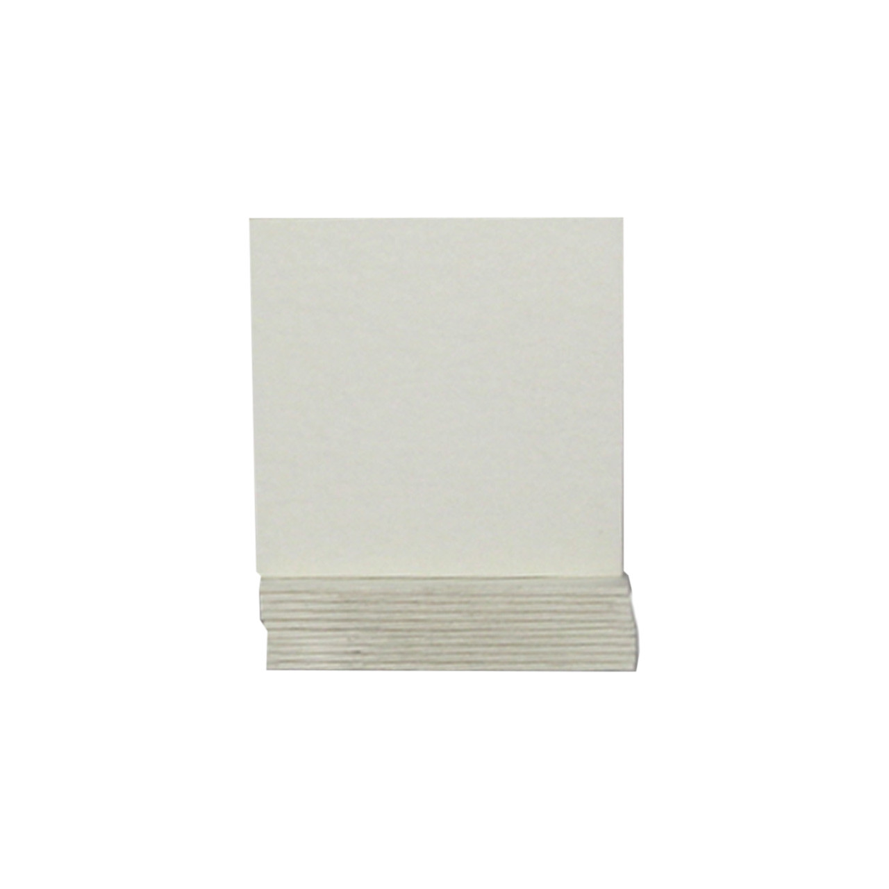 Non-Asbestos Square 3" Platinum Paper Bases (Pkg. of 20)