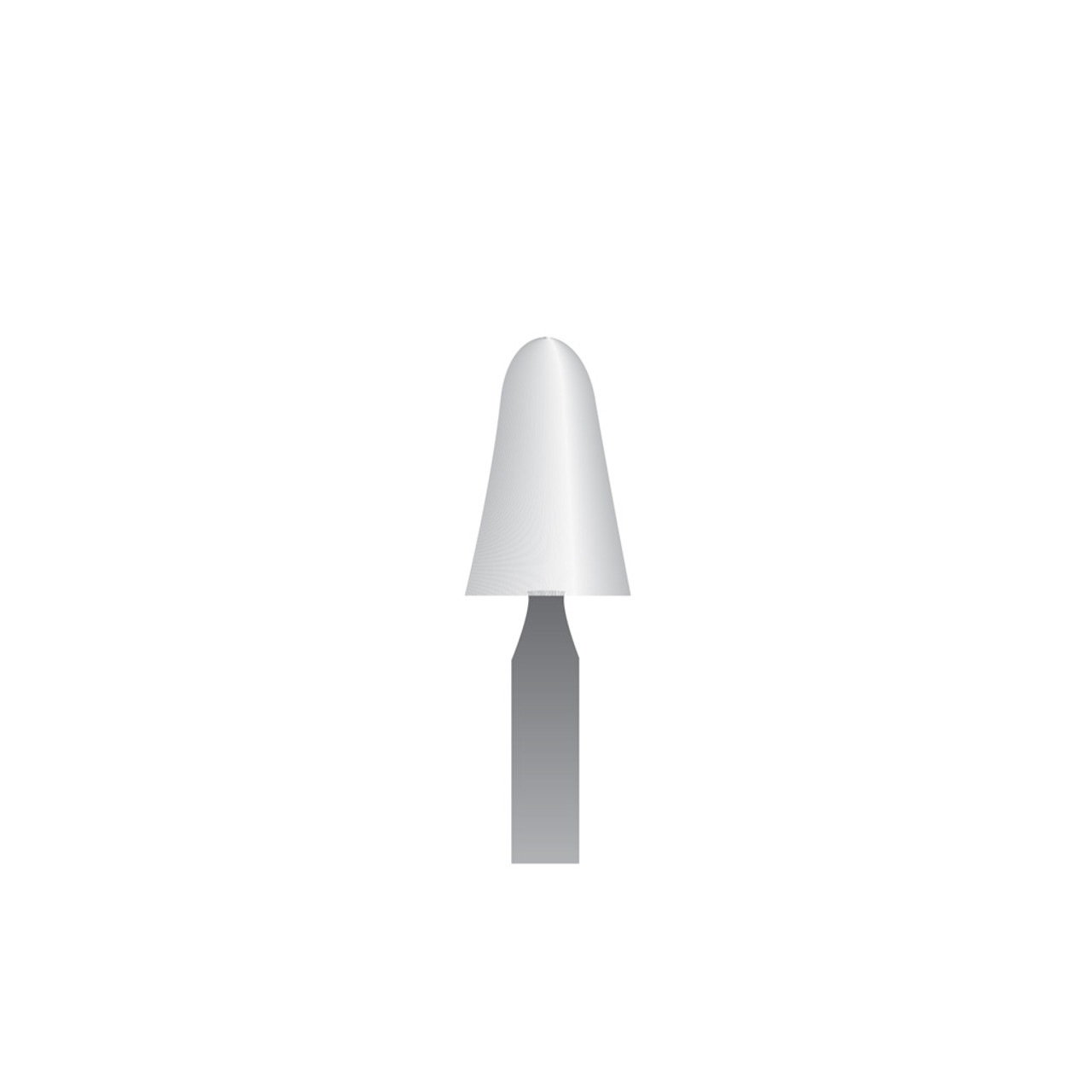 22P White Mounted Points 3/32" Shank (Pkg of 24)