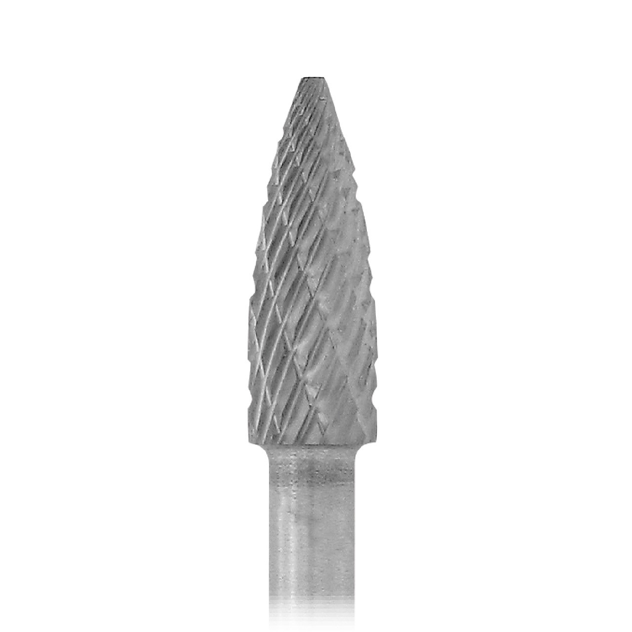 1-1/2" Solid Carbide Burs - 1/8" Shank, 3/16" x 1/2", Double Cut, Bullet SG-53