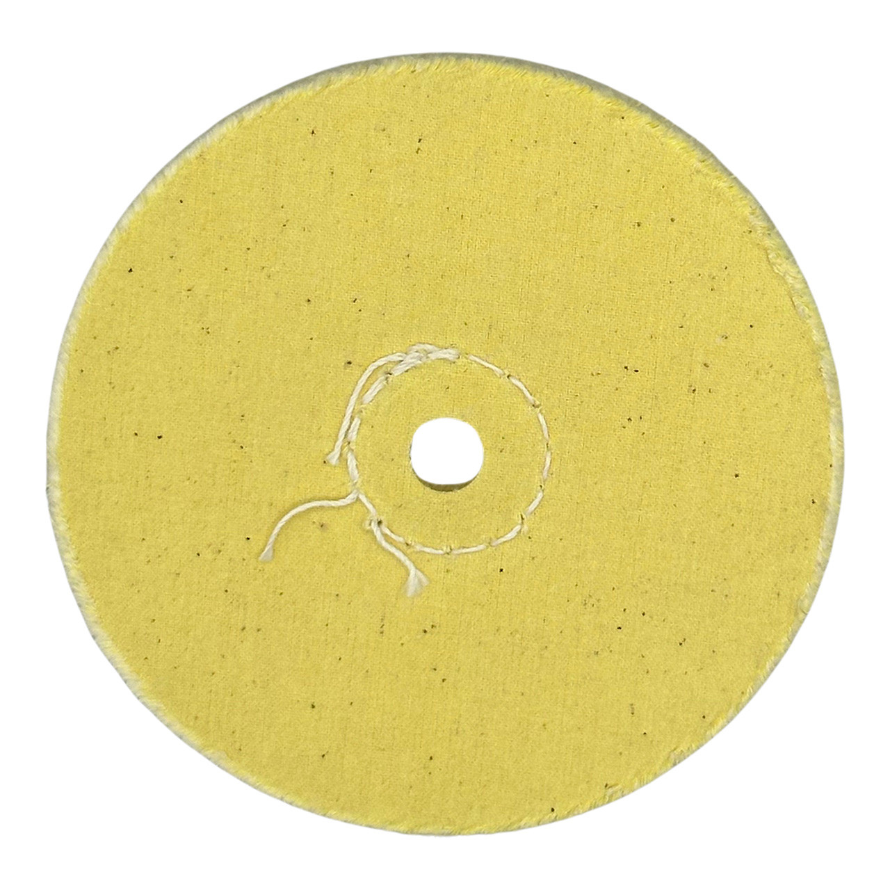 Loose Yellow 4 x 20 ply 3/8" Arbor Hole Muslin Buff