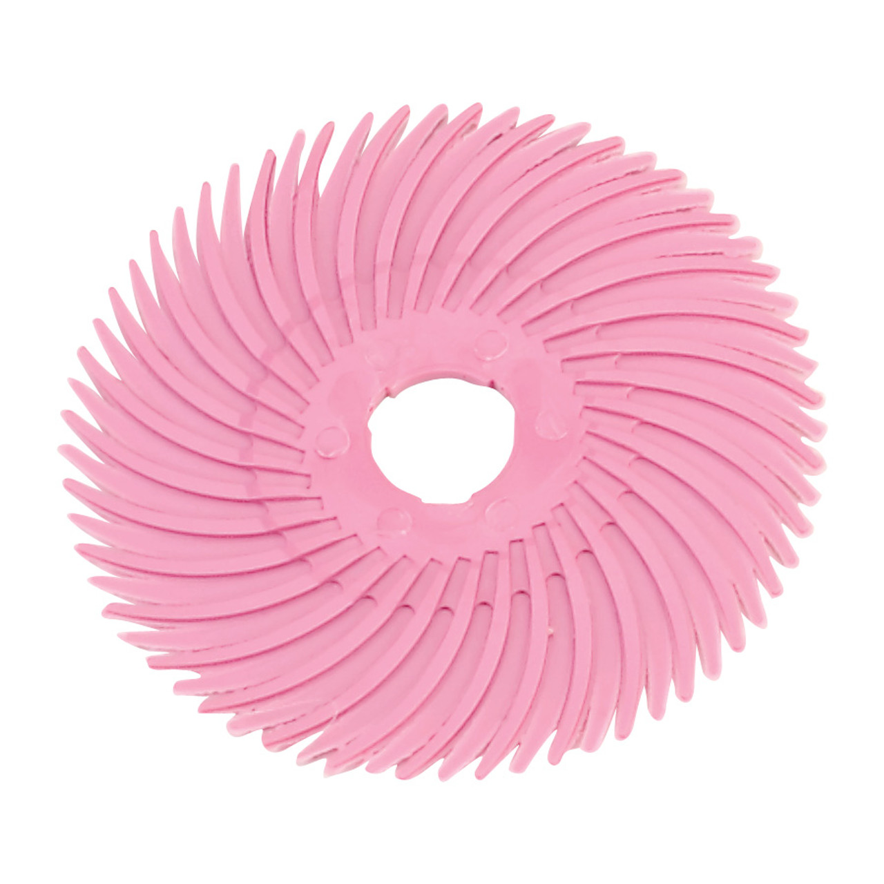 3M™ Radial Bristle Discs 2" (Pkg. of 40) - Pink (Pumice)