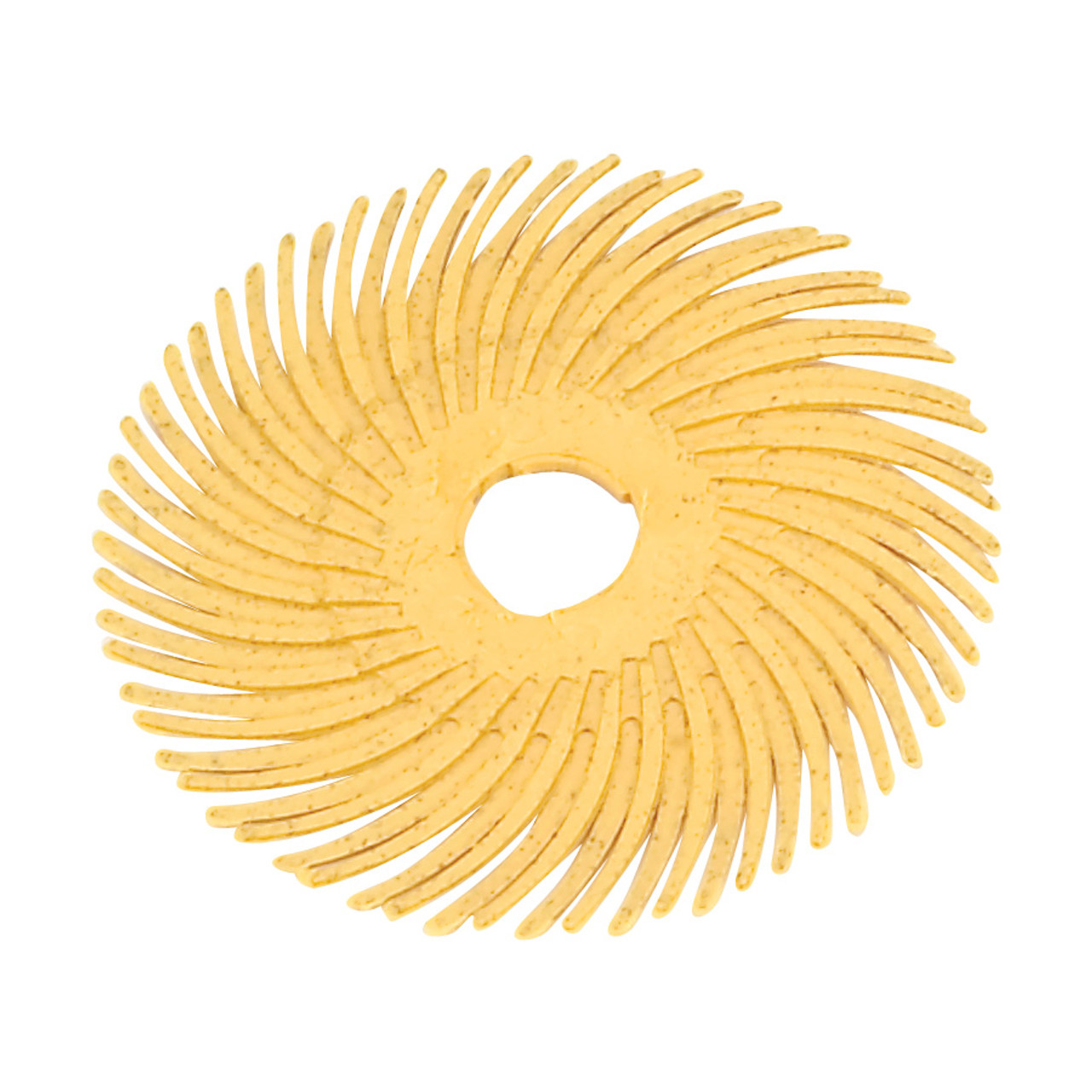 3M™ Radial Bristle Discs 2" (Pkg. of 10) - 2" Yellow (80 grit)