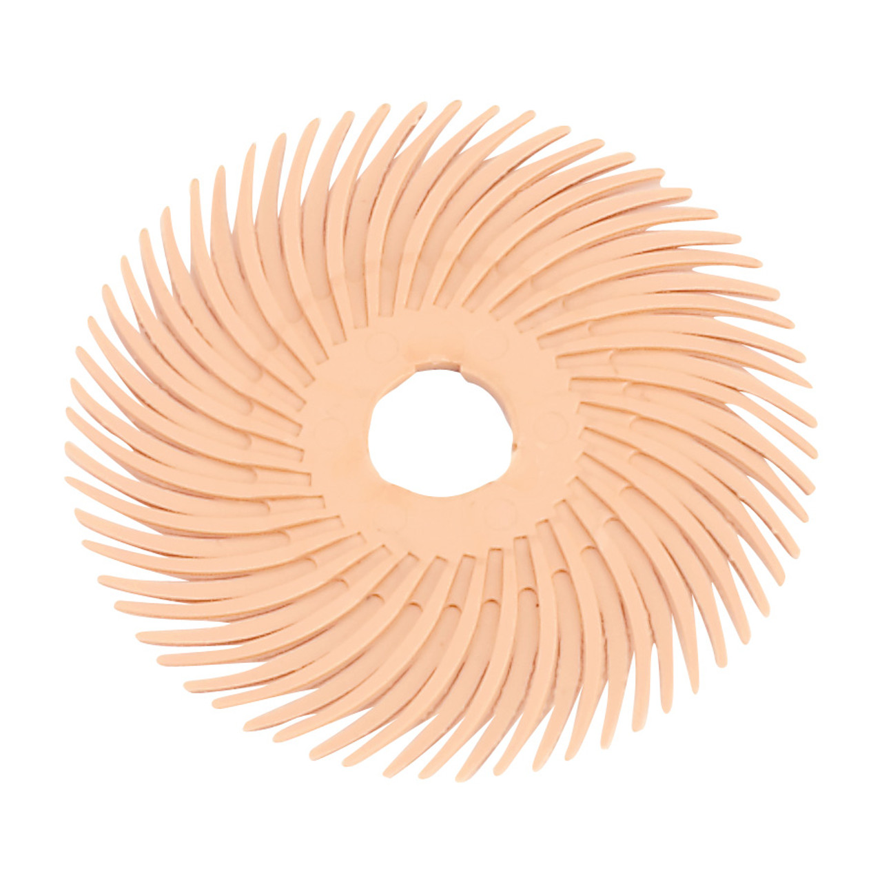 3M™ Radial Bristle Discs 2" (Pkg. of 10) - 2" Peach (6 Micron)
