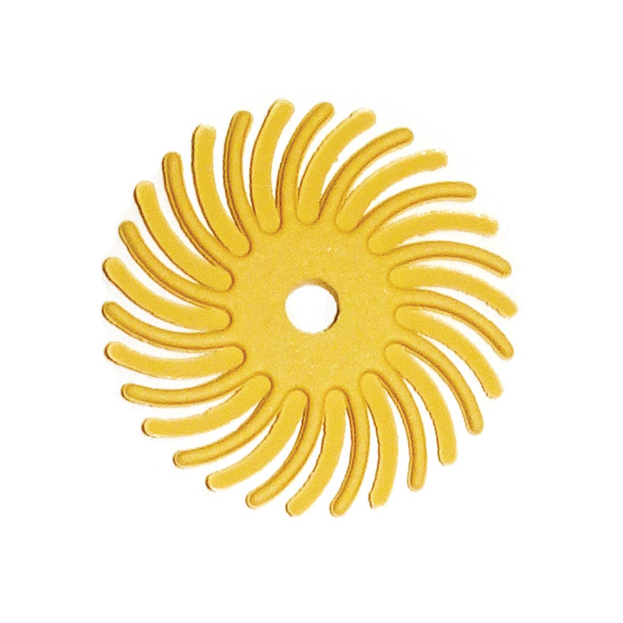 Dedeco® SUNBURST® Radial Discs - 1", 80 Yellow (Pkg. of 12)