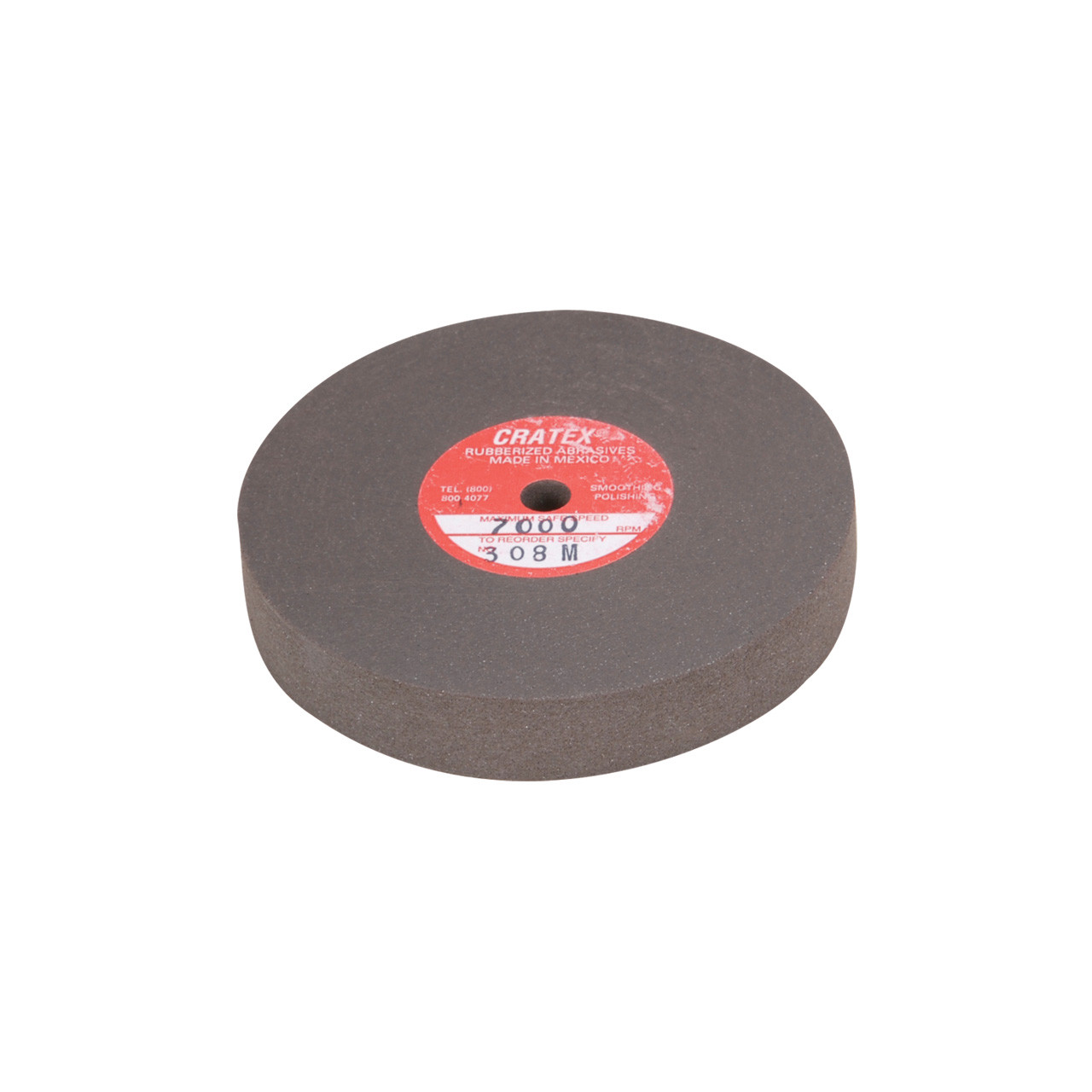 Cratex® Large Wheel, 3"x1/2" - 308M Medium