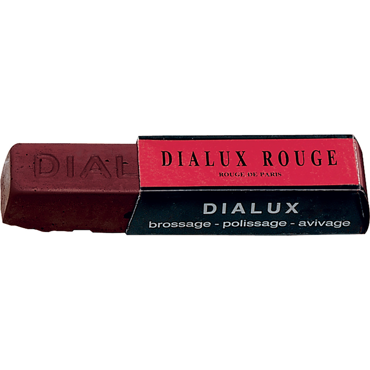 Dialux Polishing Compound 4 Bars Jewelers Rouge - Red Blue Brown Tripoli  Yellow Made in France