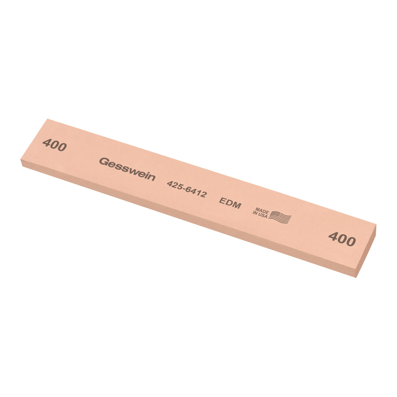 Gesswein® EDM Stones - 1" x 1/4" x 6", 400 Grit  (Pkg. of 6)