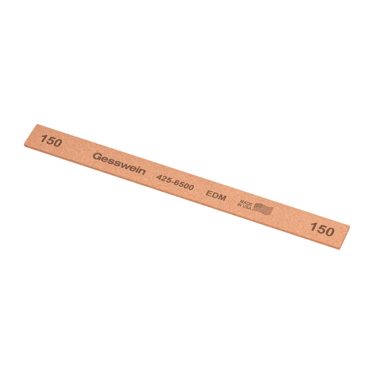 Gesswein® EDM Stones - 1/2" x 1/16" x 6", 150 Grit  (Pkg. of 12)