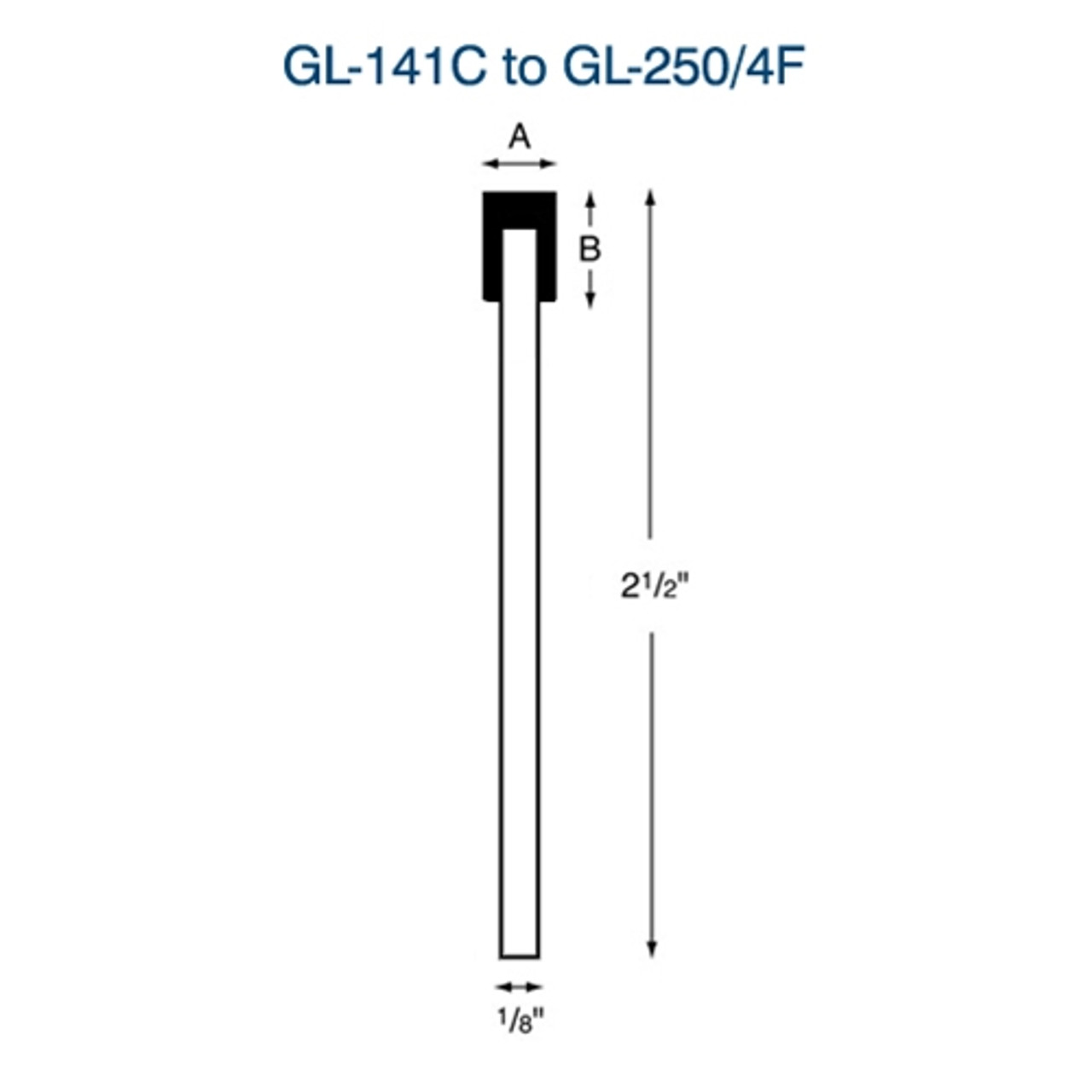 Diamond Pins, "GL" Series - GL-141F
