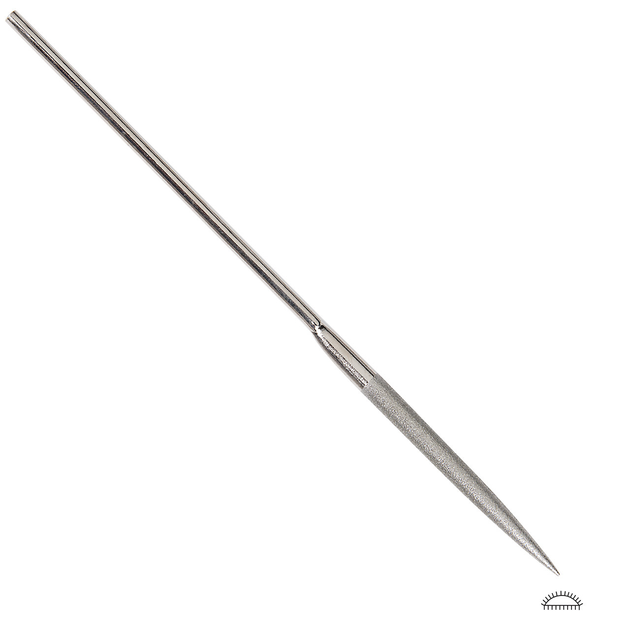 120 Grit Half-Round Diamond Needle File