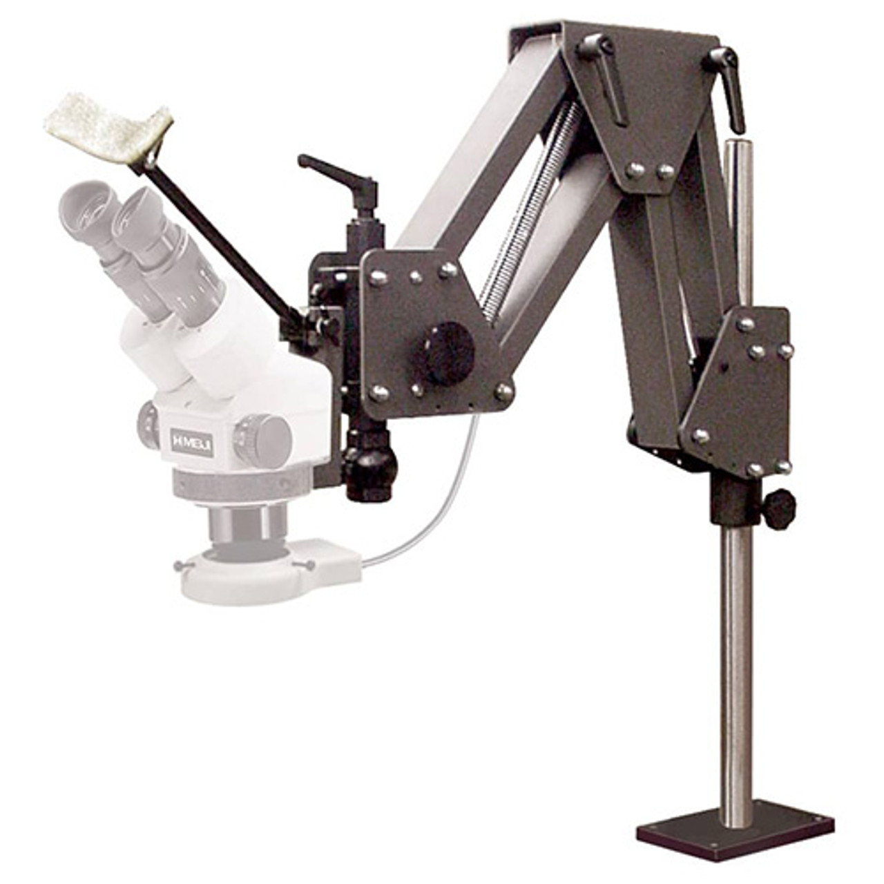 Replacement Acrobat Stand with Focus Block for Meiji Stereo Zoom Microscope